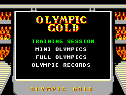 Olympic Gold screenshot 5 for Sega Game Gear